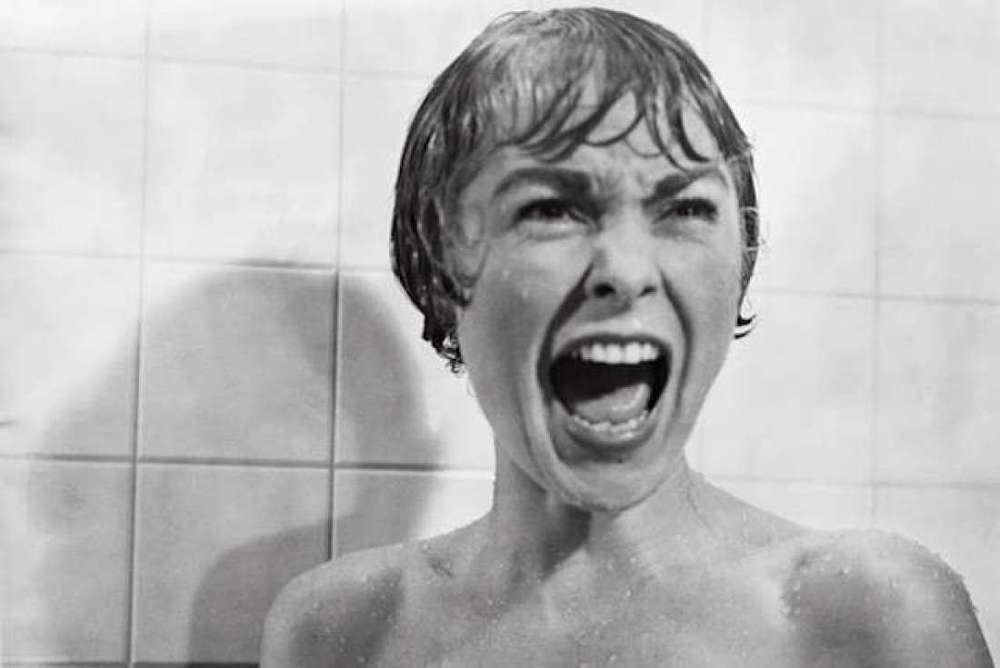 Psycho shower scene